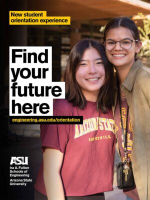 Thumbnail image of the cover of the ASU Engineering New Student Orientation Experience Handbook