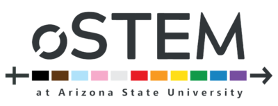 Out in Science, Technology, Engineering and Mathematics (oSTEM) logo