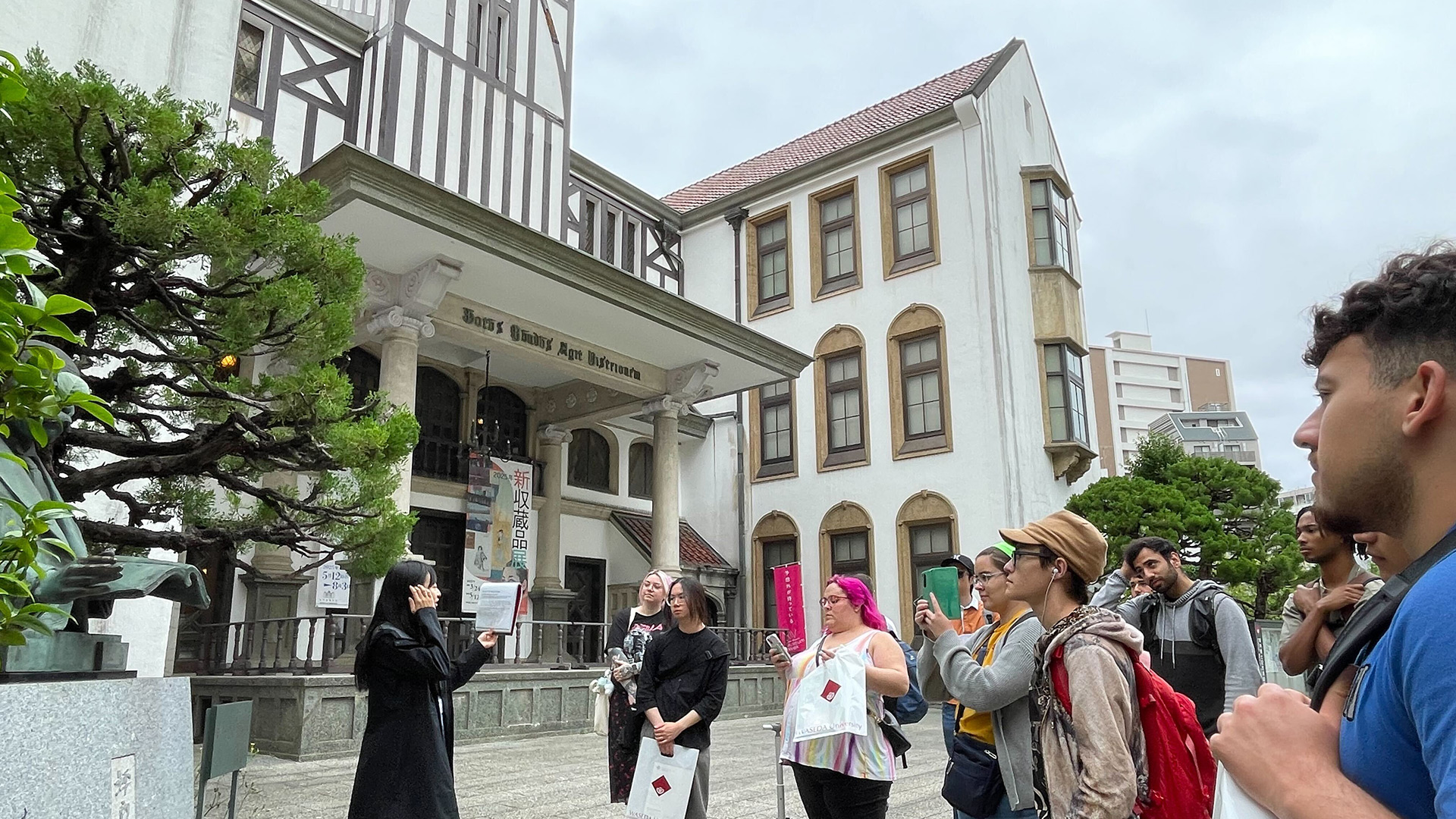 Touring Tokyo for study abroad trip.